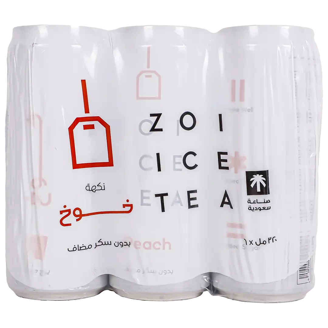 Zoi Ice Tea Peach Flavour 6 pcs 320 ml - view 3