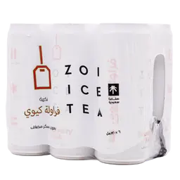 Zoi Ice Tea Strawberry Kiwi Flavour 6 pcs 320 ml