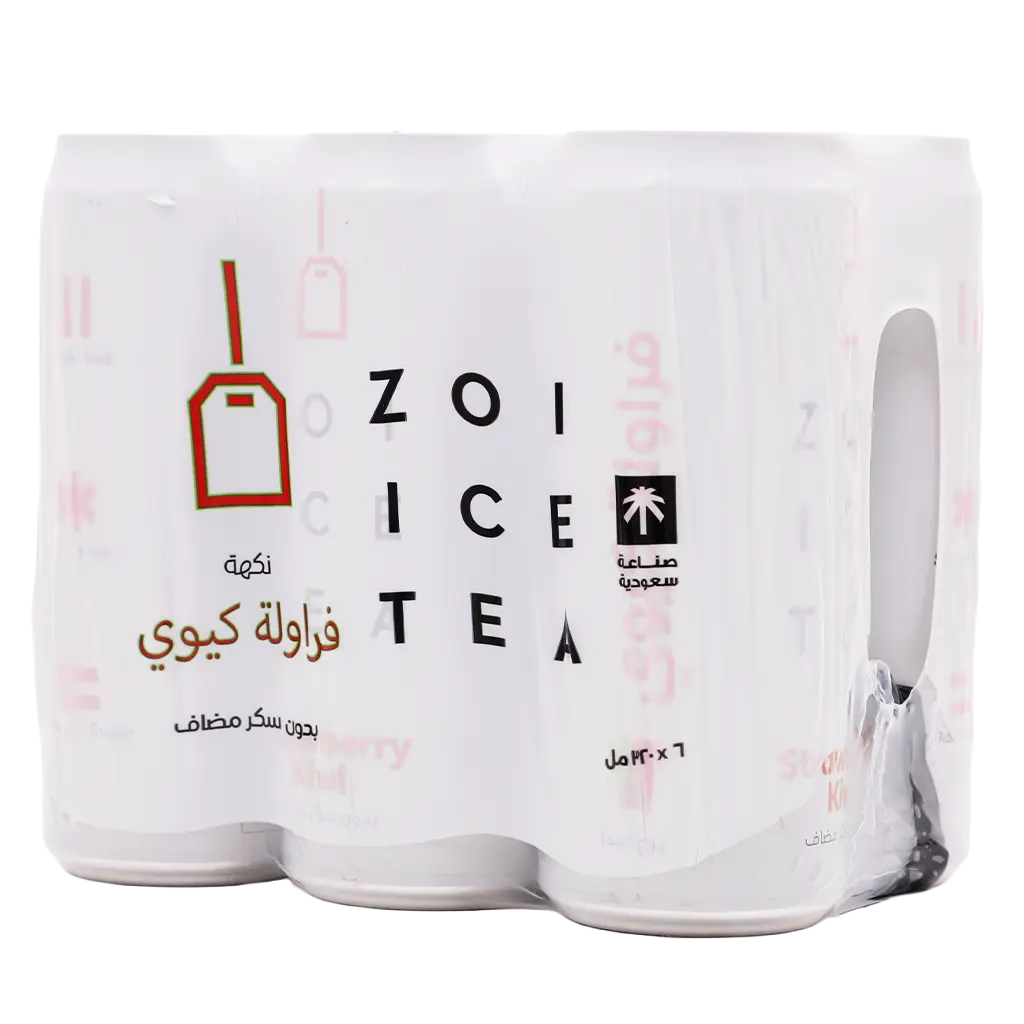 Zoi Ice Tea Strawberry Kiwi Flavour 6 pcs 320 ml - view 1