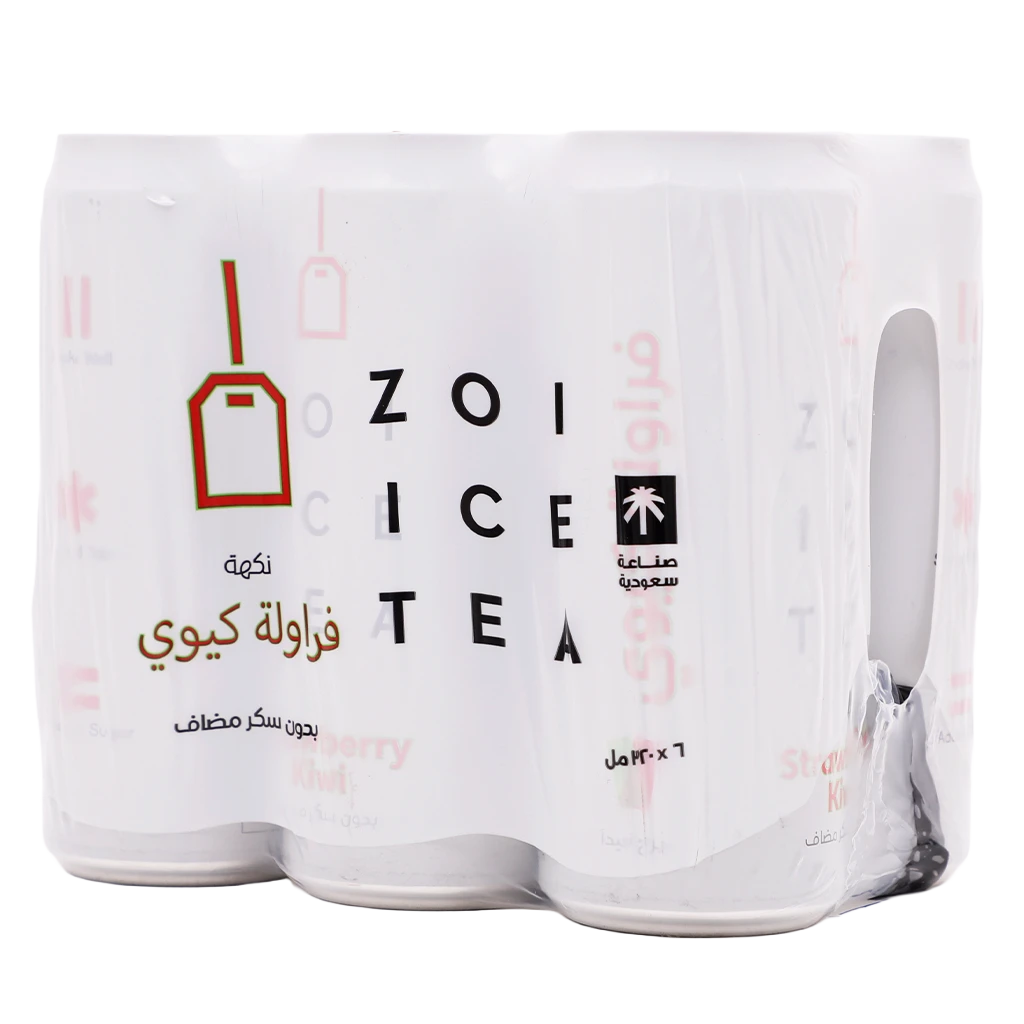 Zoi Ice Tea Strawberry Kiwi Flavour 6 pcs 320 ml