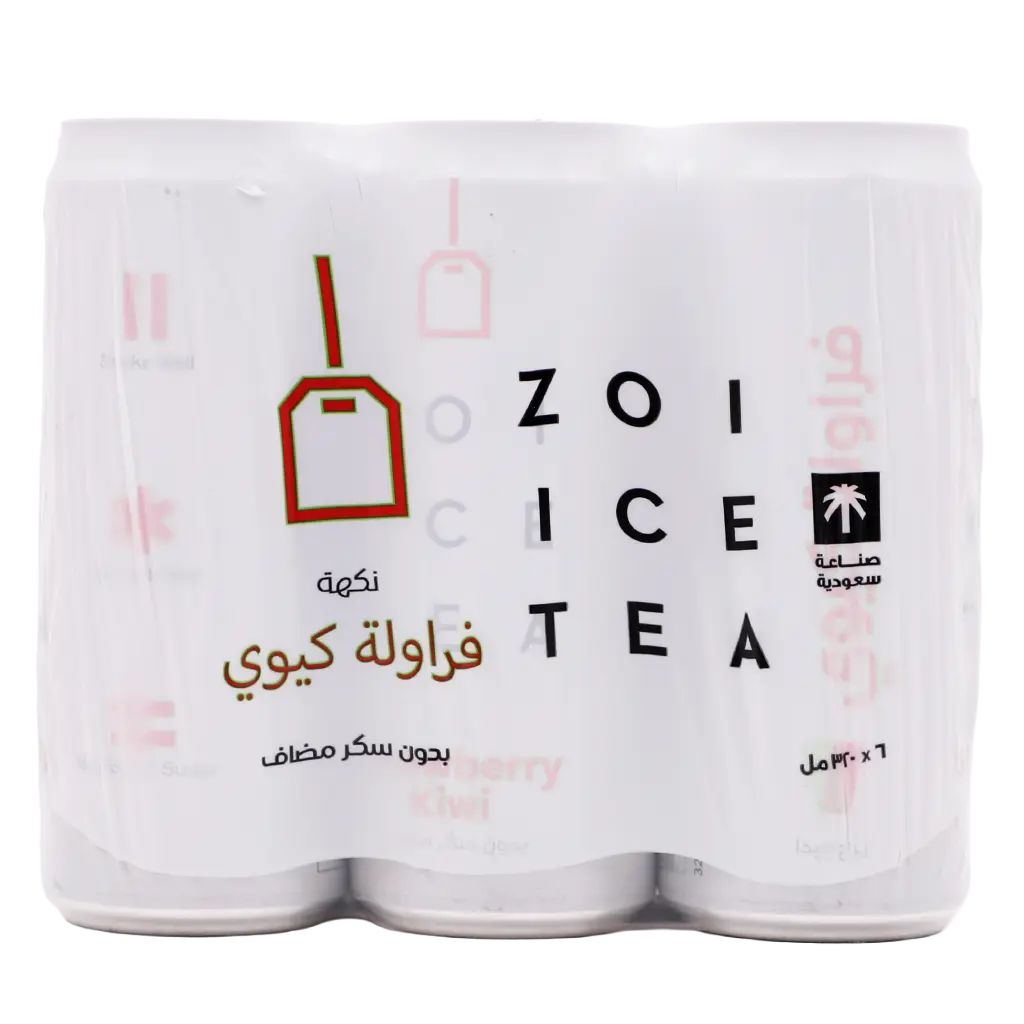 Zoi Ice Tea Strawberry Kiwi Flavour 6 pcs 320 ml - view 2