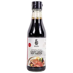 Sozo Light Salt Soy Sauce 250 ml