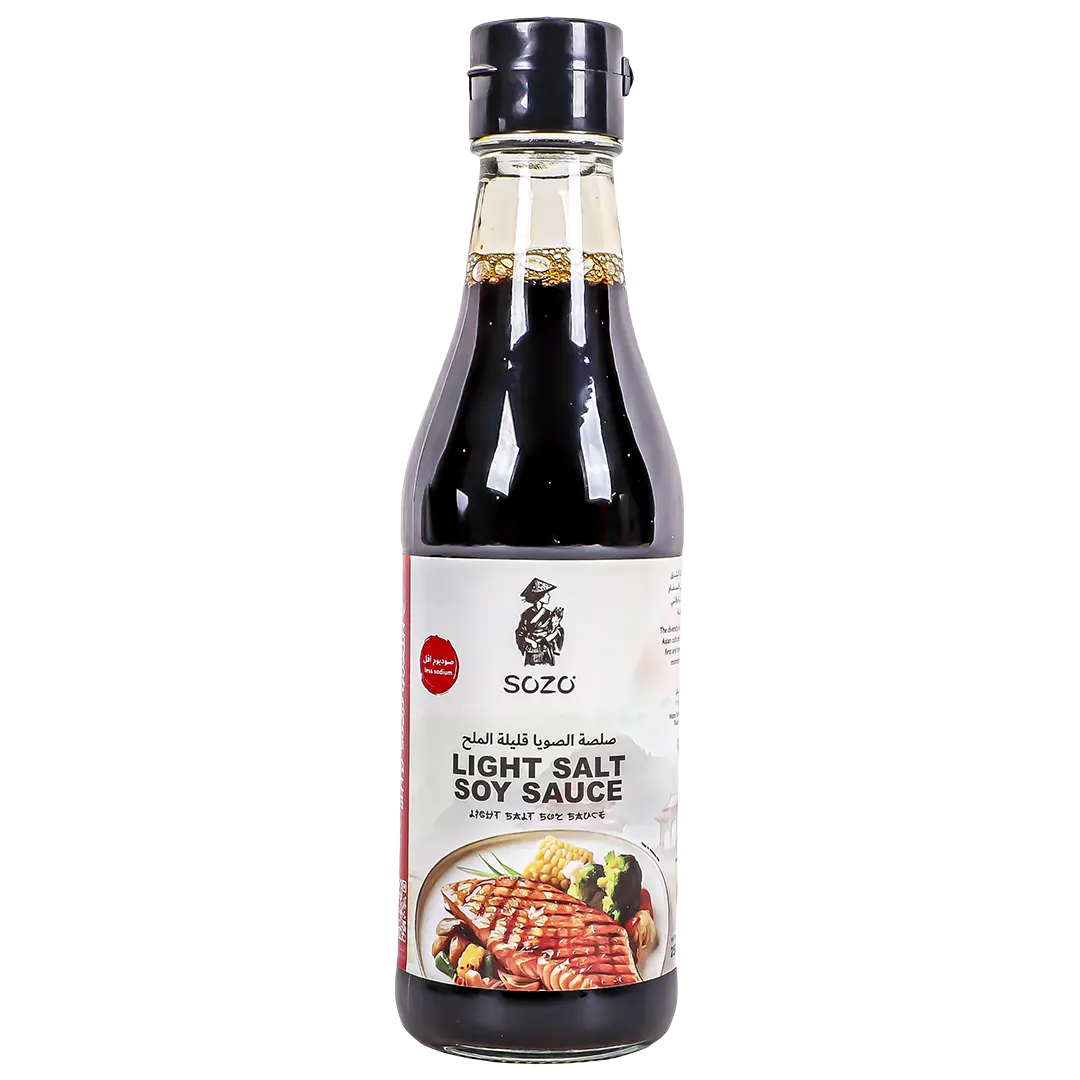 Sozo Light Salt Soy Sauce 250 ml - view 1