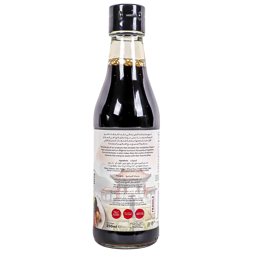 Sozo Light Salt Soy Sauce 250 ml - view 2