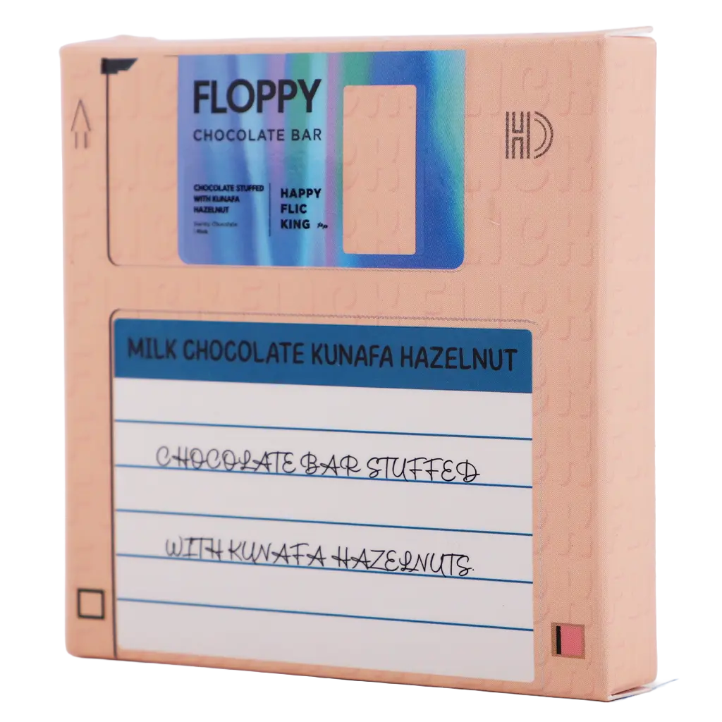 Floppy Milk Chocolate with Kunafa Hazelnut 57 gm - view 2