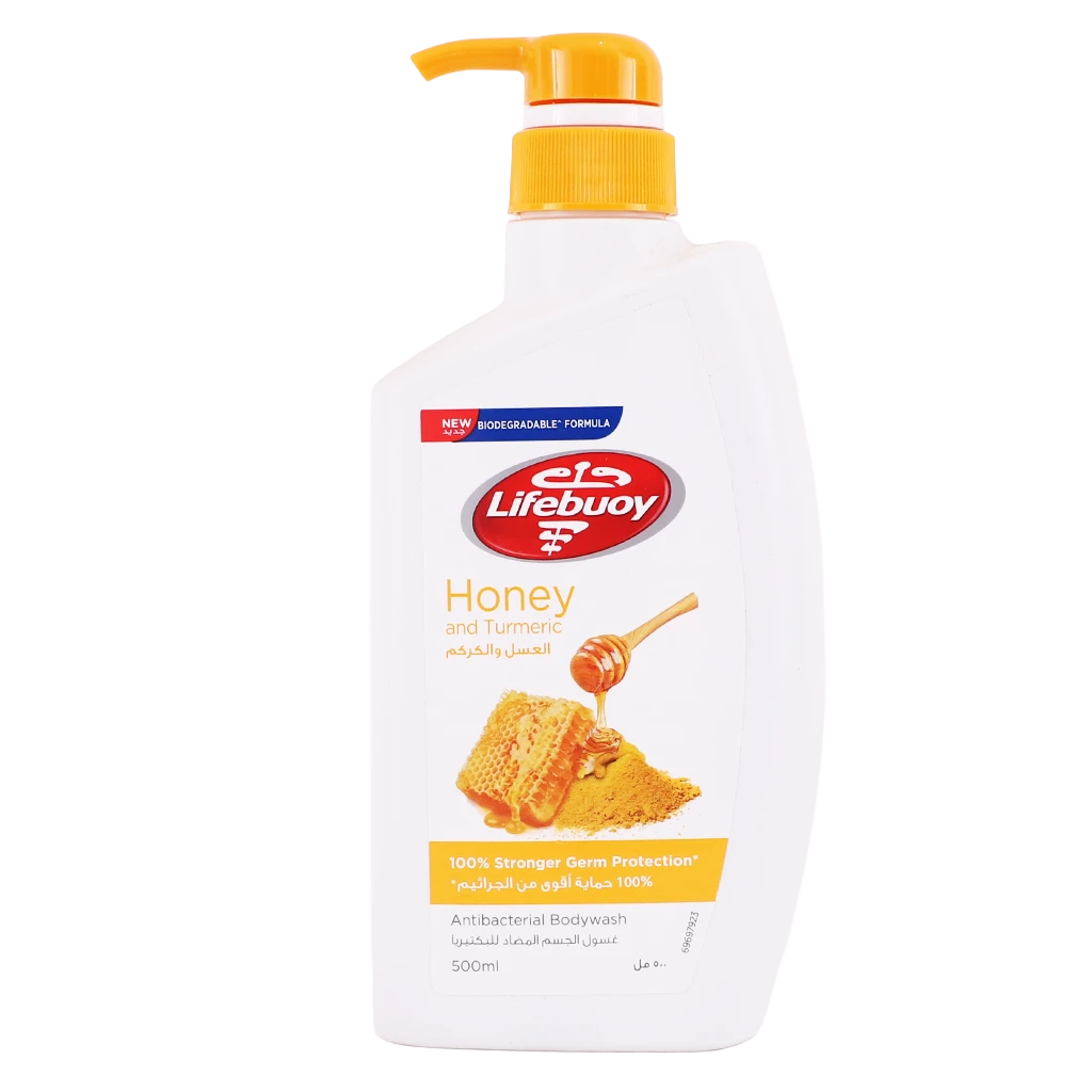 Lifebuoy Shower Gel Honey And Turmeric 500 ml