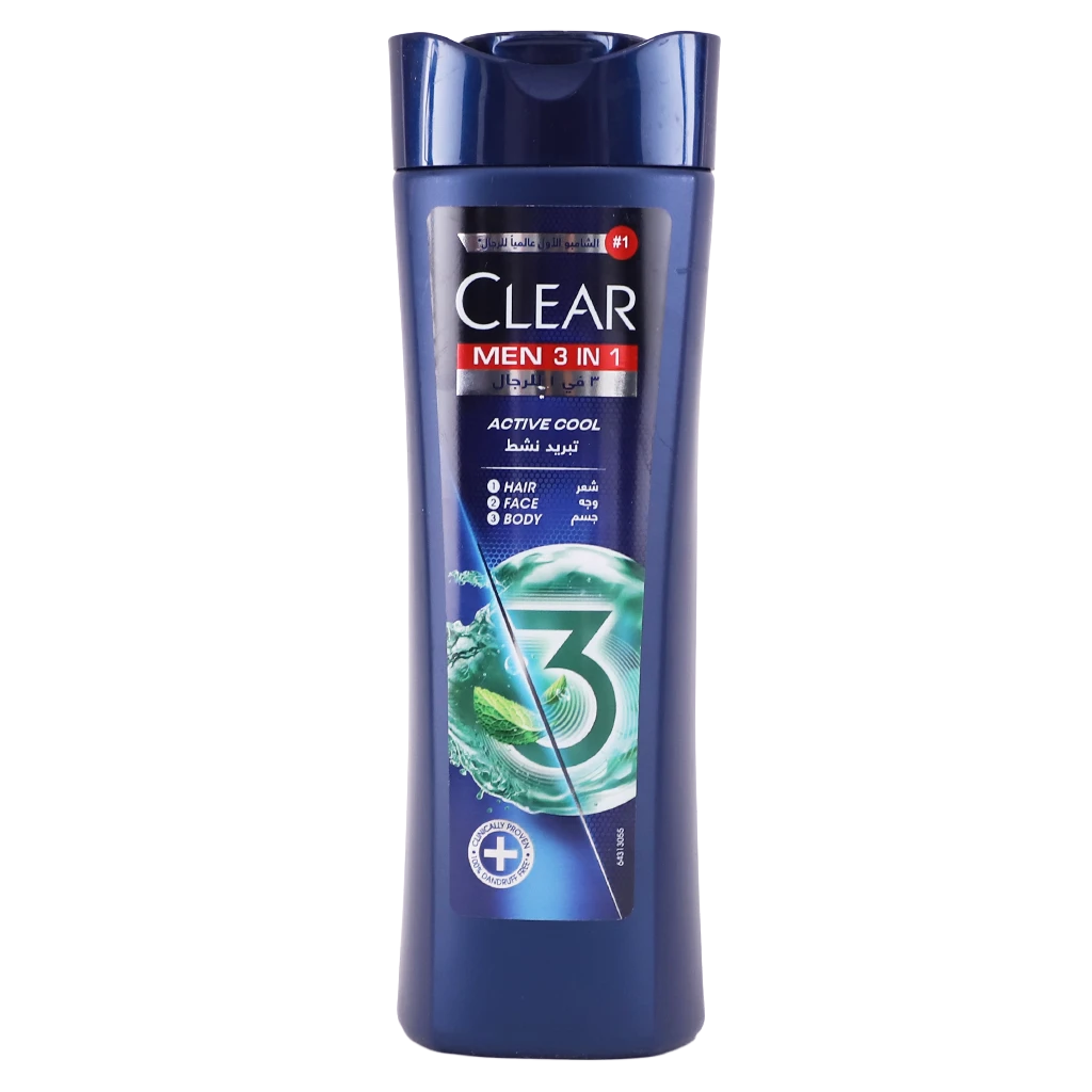 Clear Men 3in1 Shampoo Mint 400ml