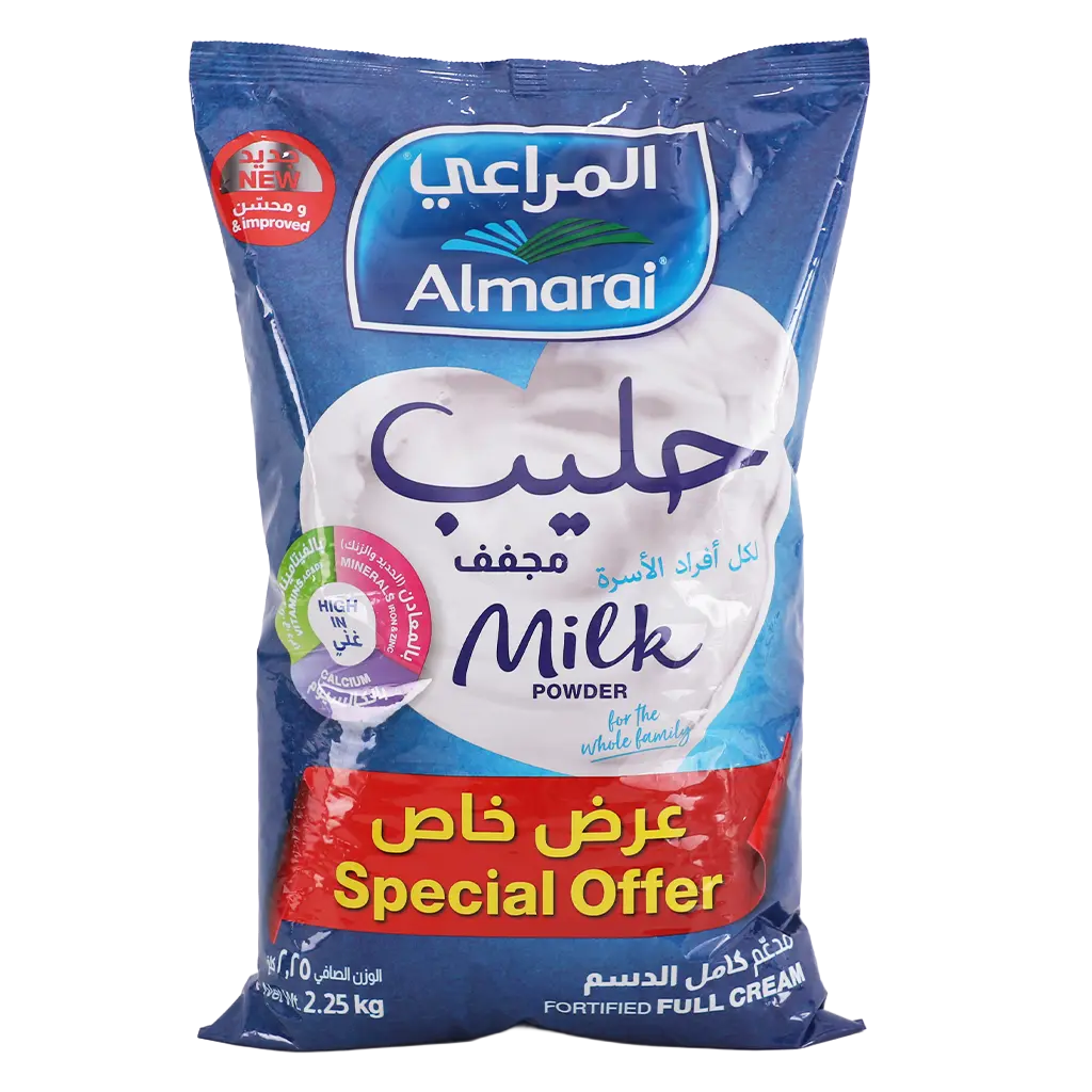 Almarai Full Fat Pouch Milk Powder 2.25 kg - view 1