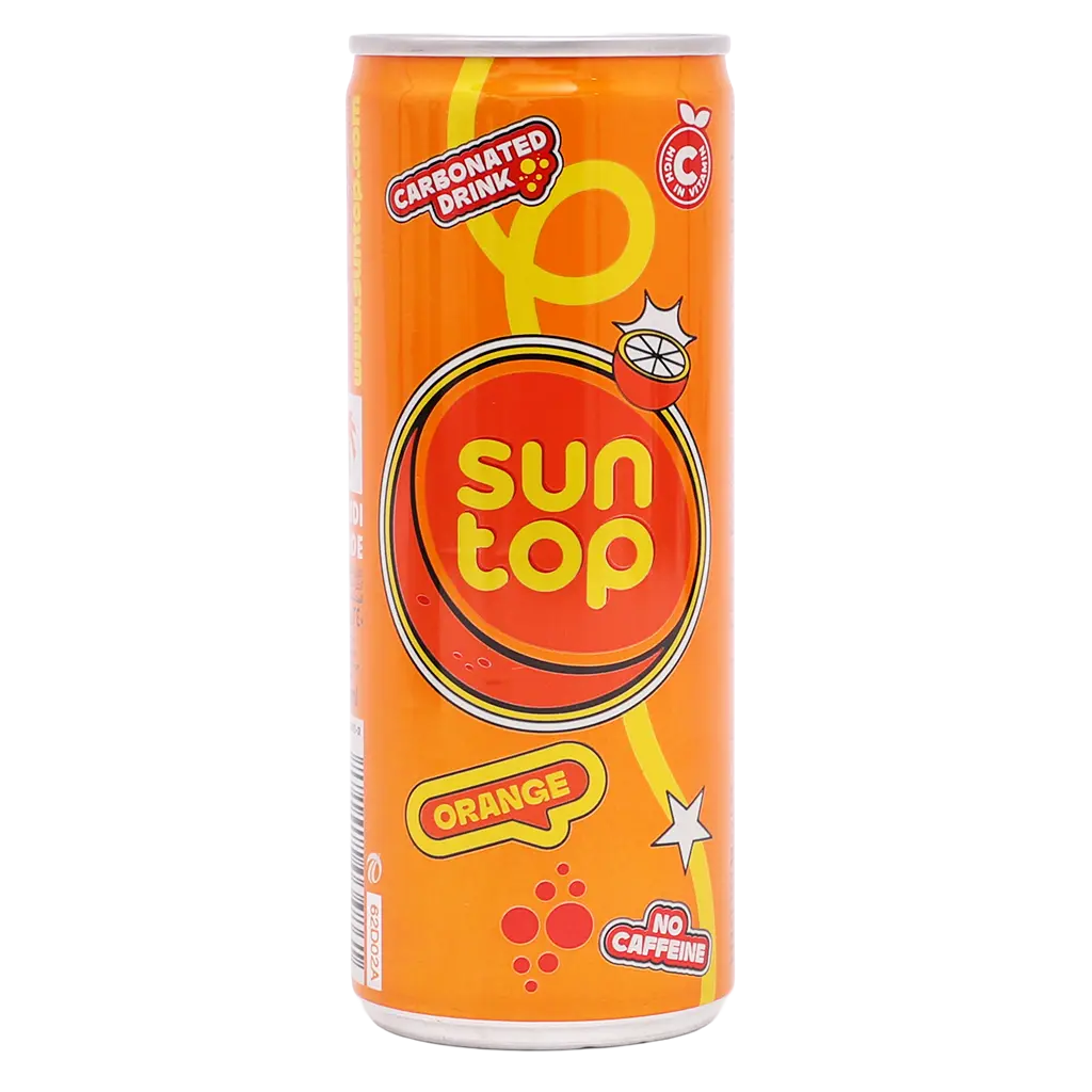 Suntop Soft Drink Orange Flavor 240 ml - view 2