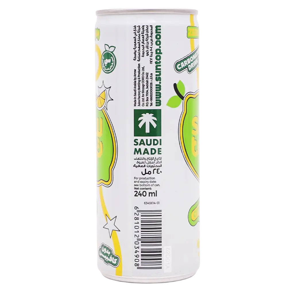 Suntop Soft Drink Citrus Zero Flavor 240 ml - view 4