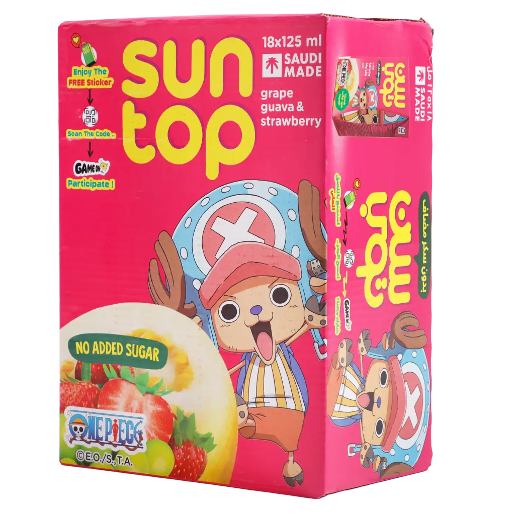 Suntop Grape Guava & Strawberry 18 pcs 125ml - view 3