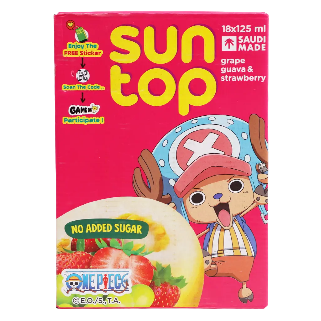 Suntop Grape Guava & Strawberry 18 pcs 125ml - view 4