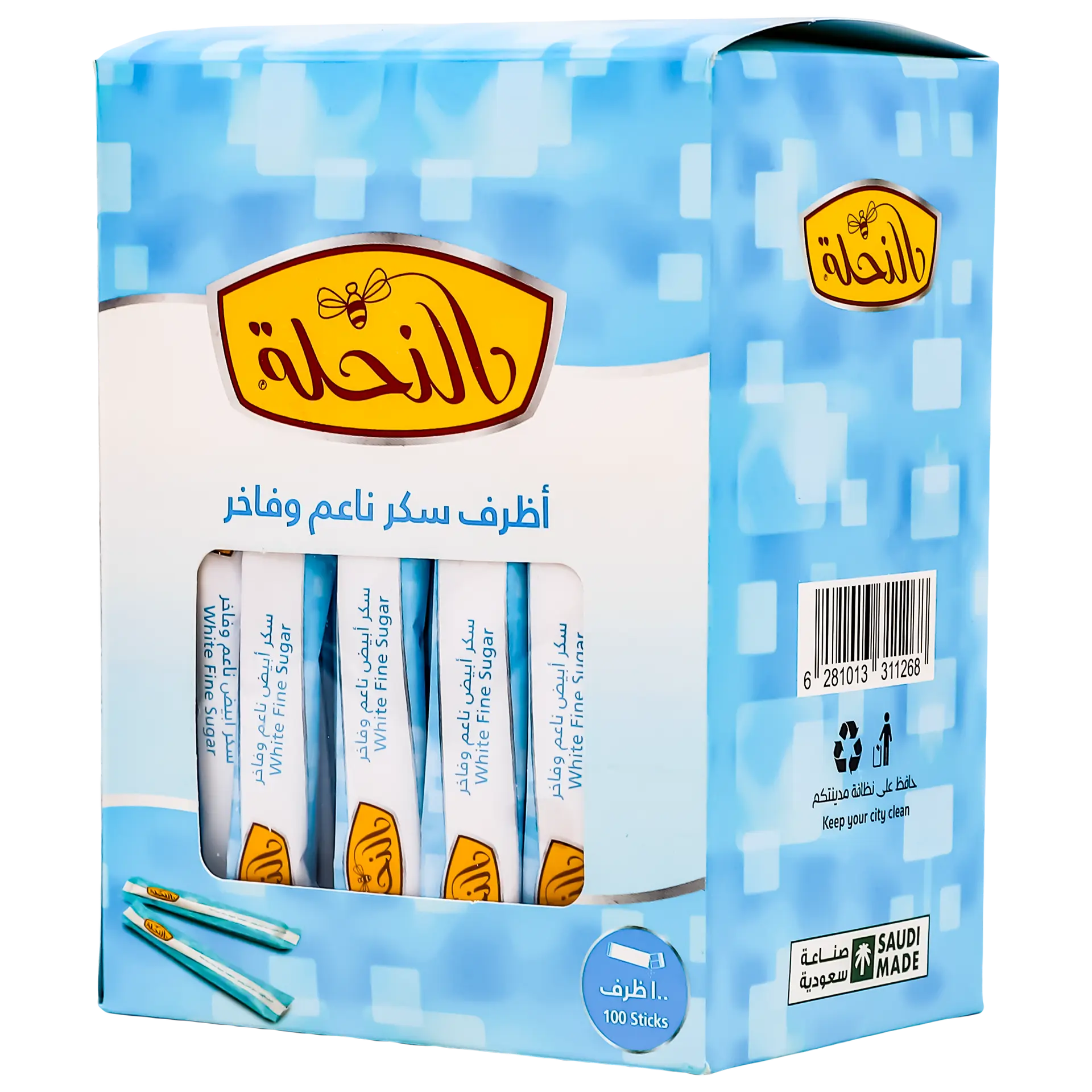 Al Nahla White Sugar 100 Sticks - view 4