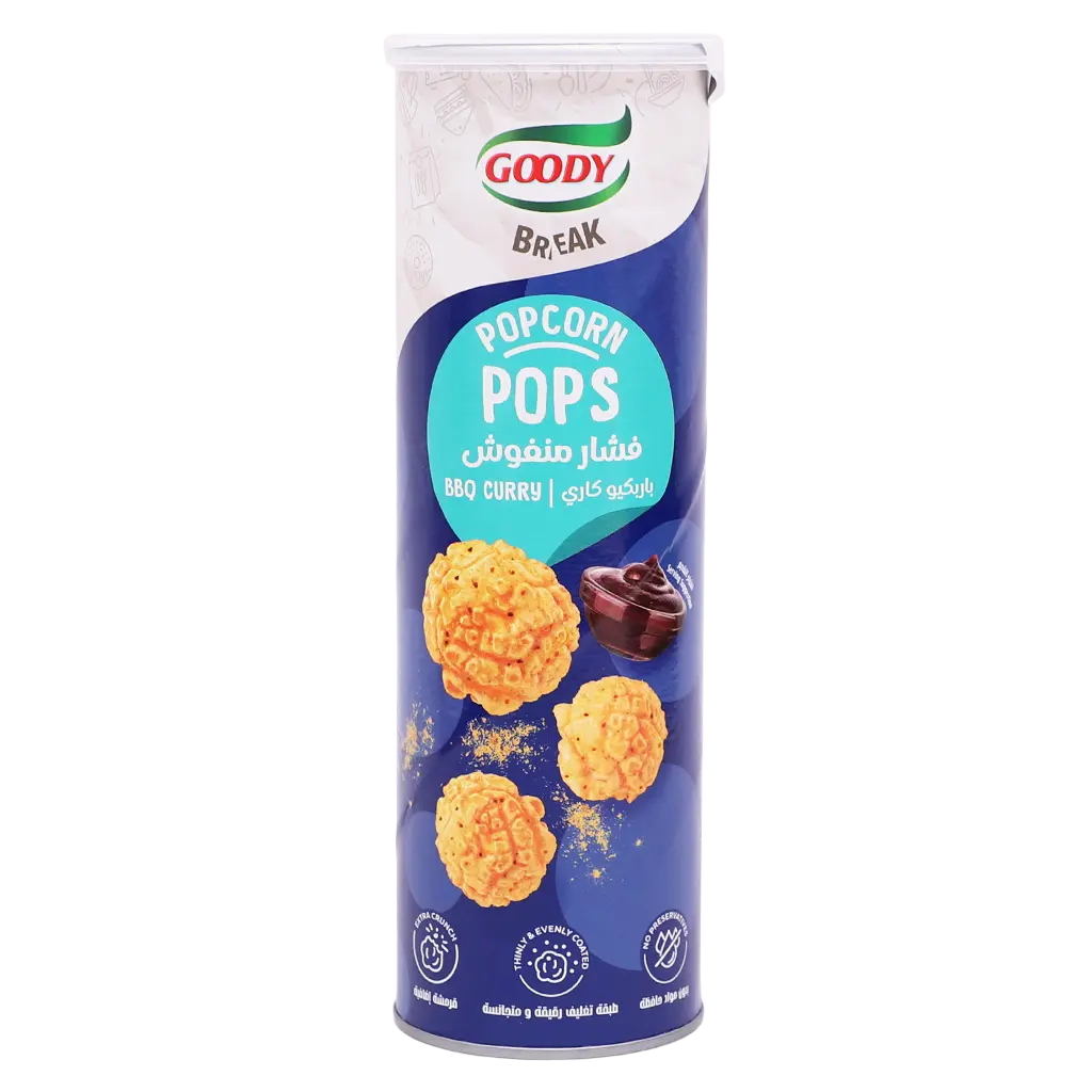 Goody Break Popcorn POPS BBQ CURRY 70 gm - view 1