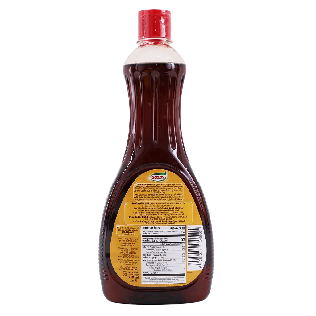 Goody Pancake Syrup Orginal 710 ml - view 2