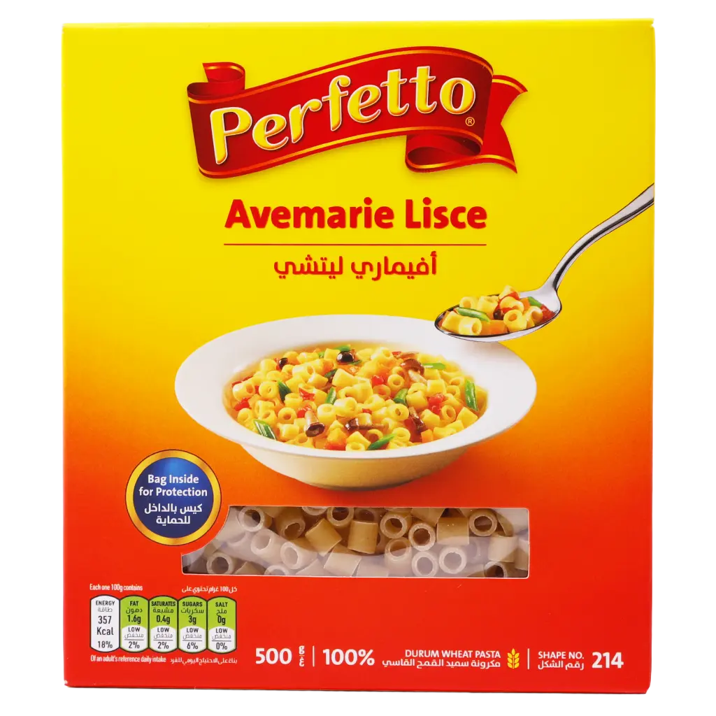 Perfetto Avemarie Lisce Pasta Italian Style 500gm - view 2