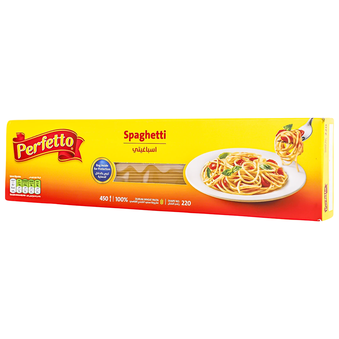 Perfetto Spaghetti Pasta 450gm
