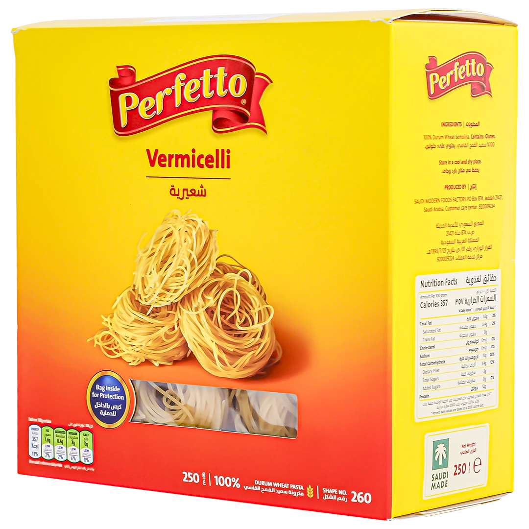 Perfetto Vermicelli Macaroni  250gm
