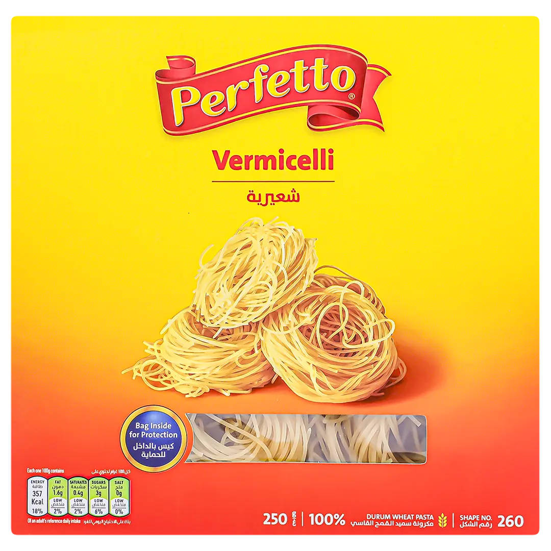 Perfetto Vermicelli Macaroni  250gm - view 2