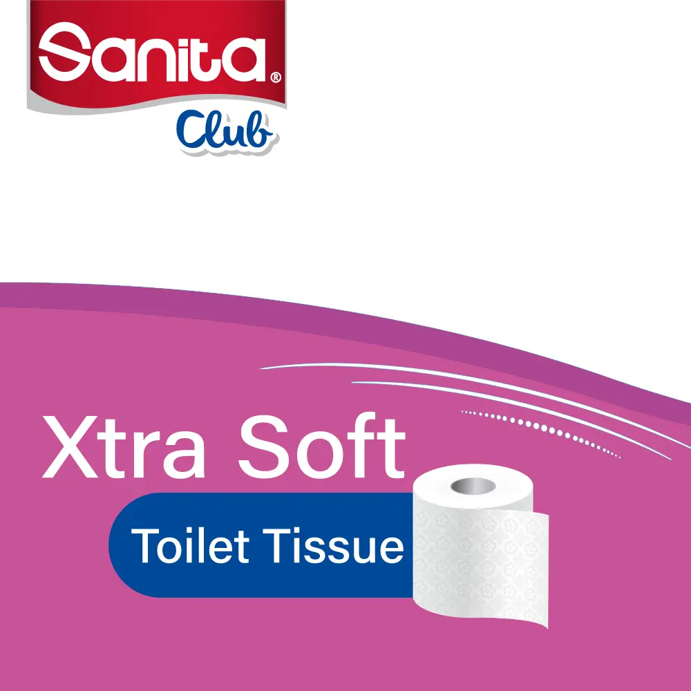 Sanita Club Toilet Paper 8+2 Roll 200 Sheets  - view 3