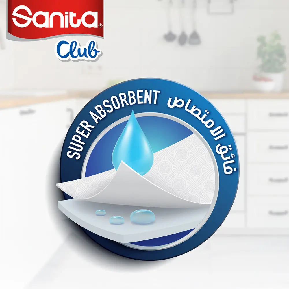Sanita Club Kitchen Towel 5+1 Rolls - view 5