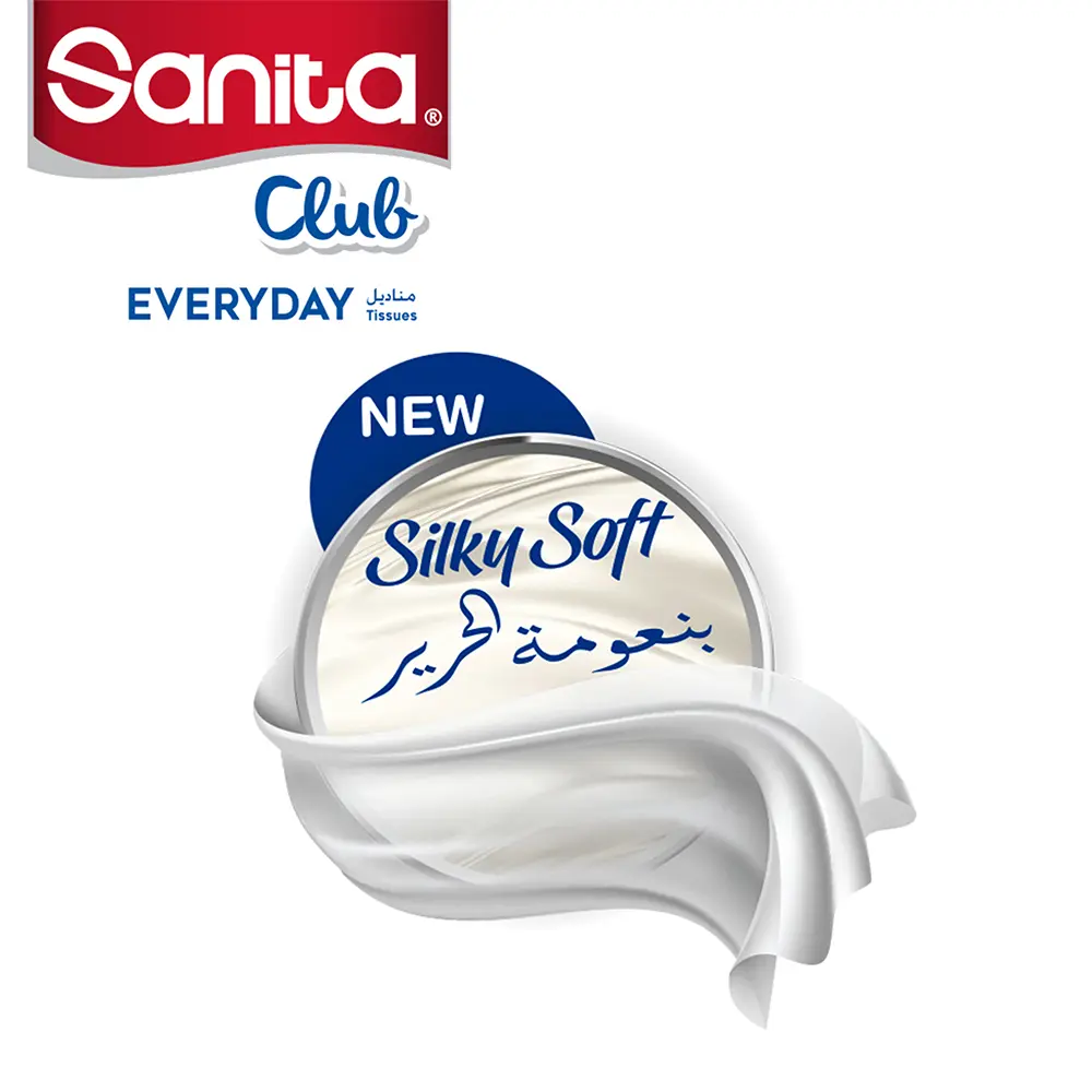  Sanita Club Facial Tissue 76 Sheets 6 Pcs - view 4