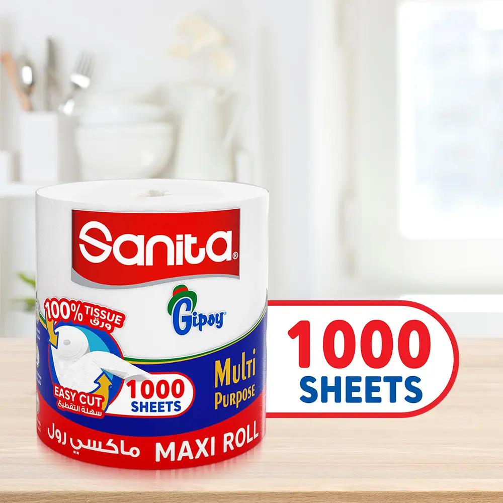 Sanita Gipsy Maxi Roll 1000 sheet - view 2