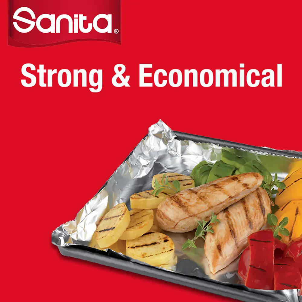 Sanita Aluminum Foil 30 × 85 cm - view 3