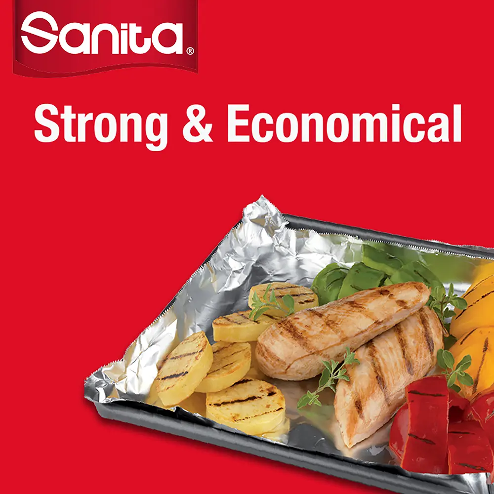 Sanita Aluminum Foil Industrial 45 cm x 85 m - view 3