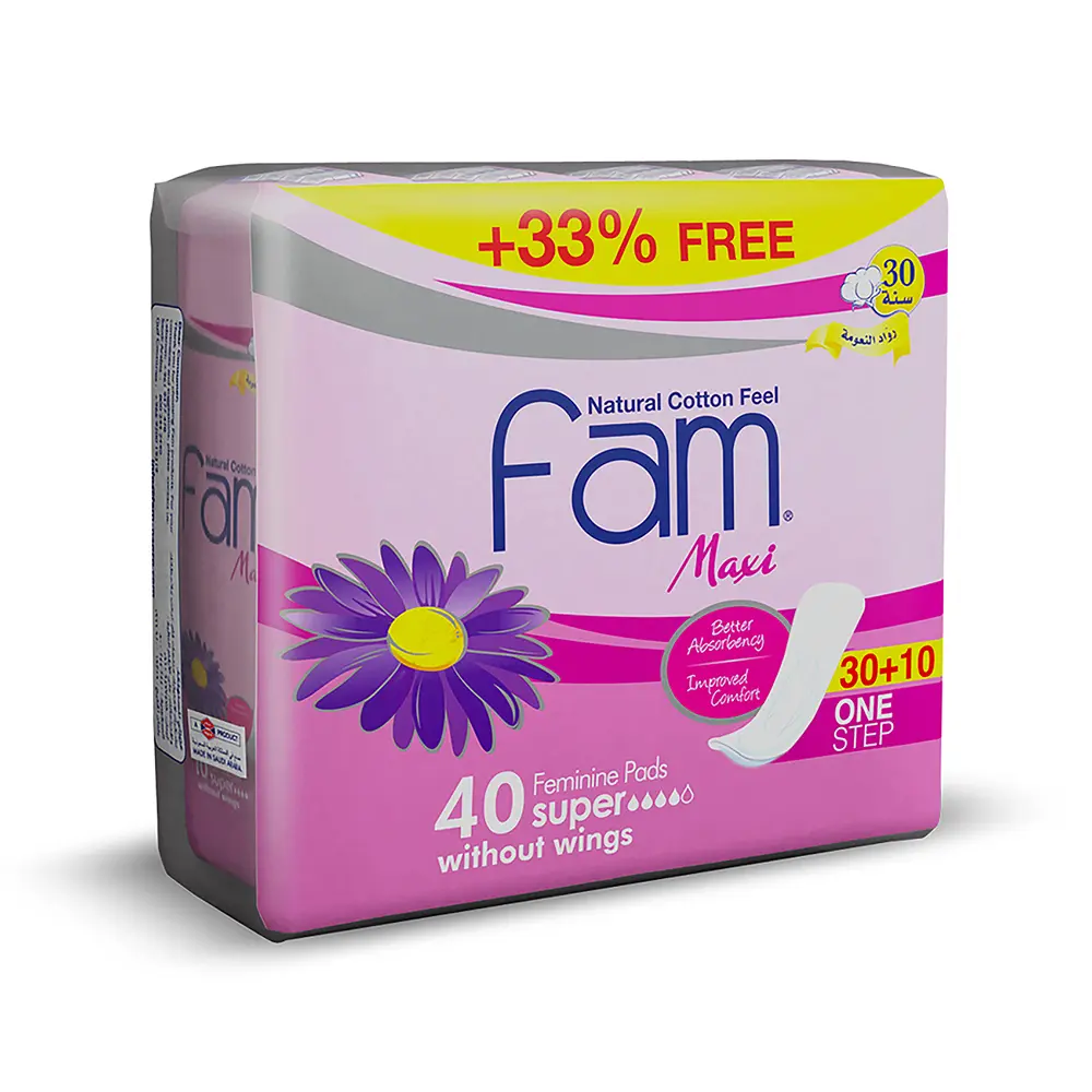 Fam One Step Sanitary pads 40 pads  - view 1