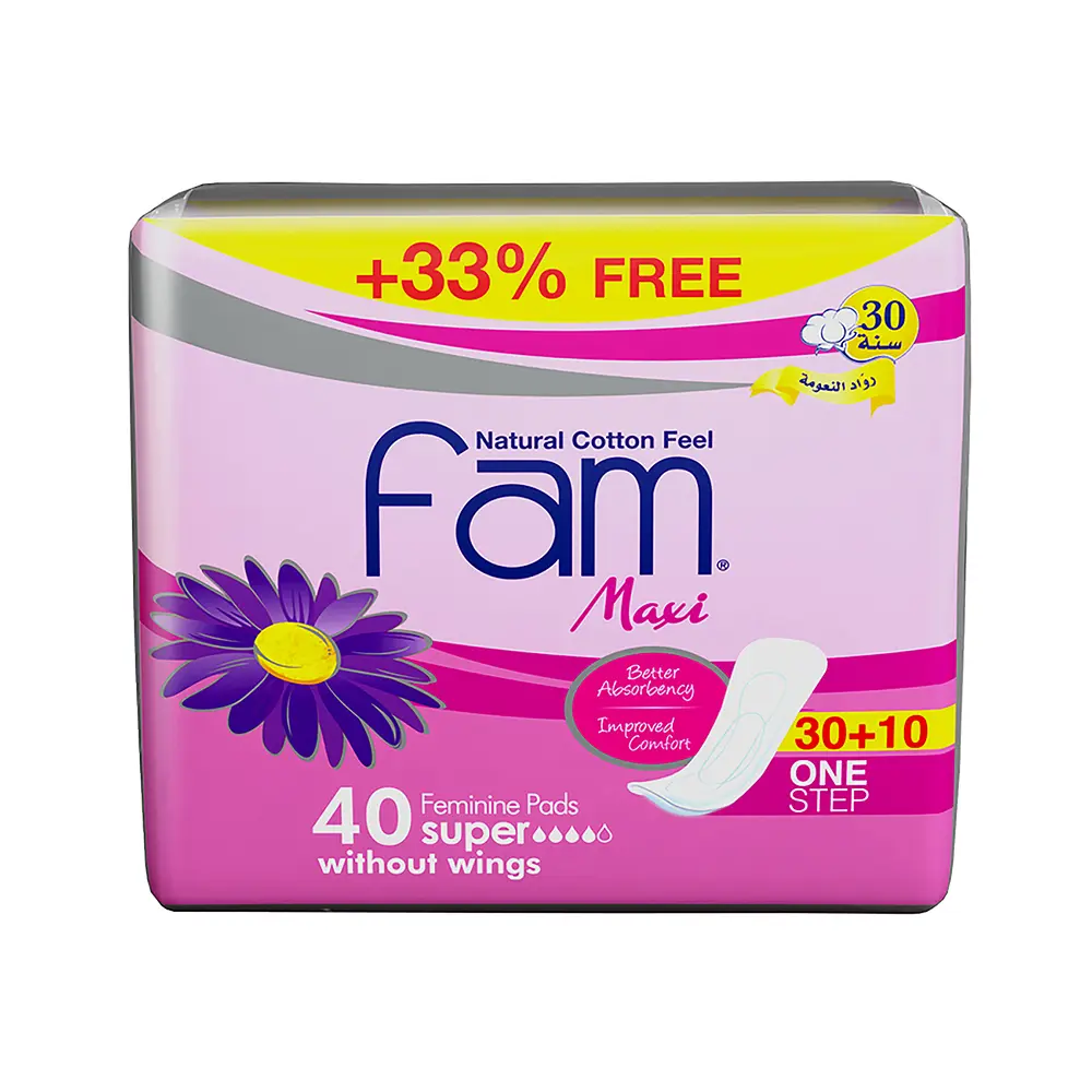 Fam One Step Sanitary pads 40 pads  - view 2