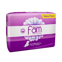 Fam Maxi Sanitary Pad Classic With Wings Super 50 pads