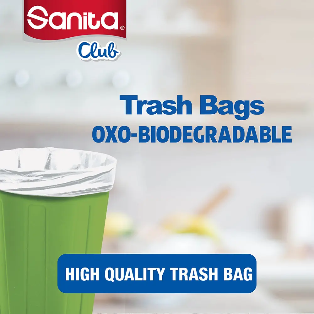 Sanita Club Trash Bags 10 Gallons 30 Bags - view 2