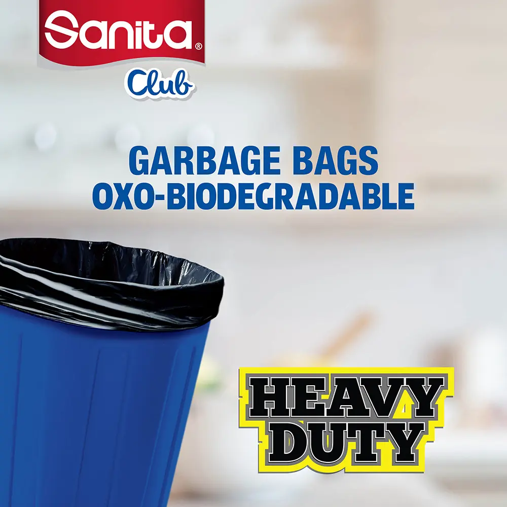 Sanita Club Garbage Bags 50 Gallons 20 BAGS - view 3