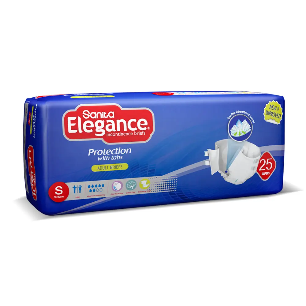Sanita Elegance Adult Diapers Small 25 Briefs - view 1