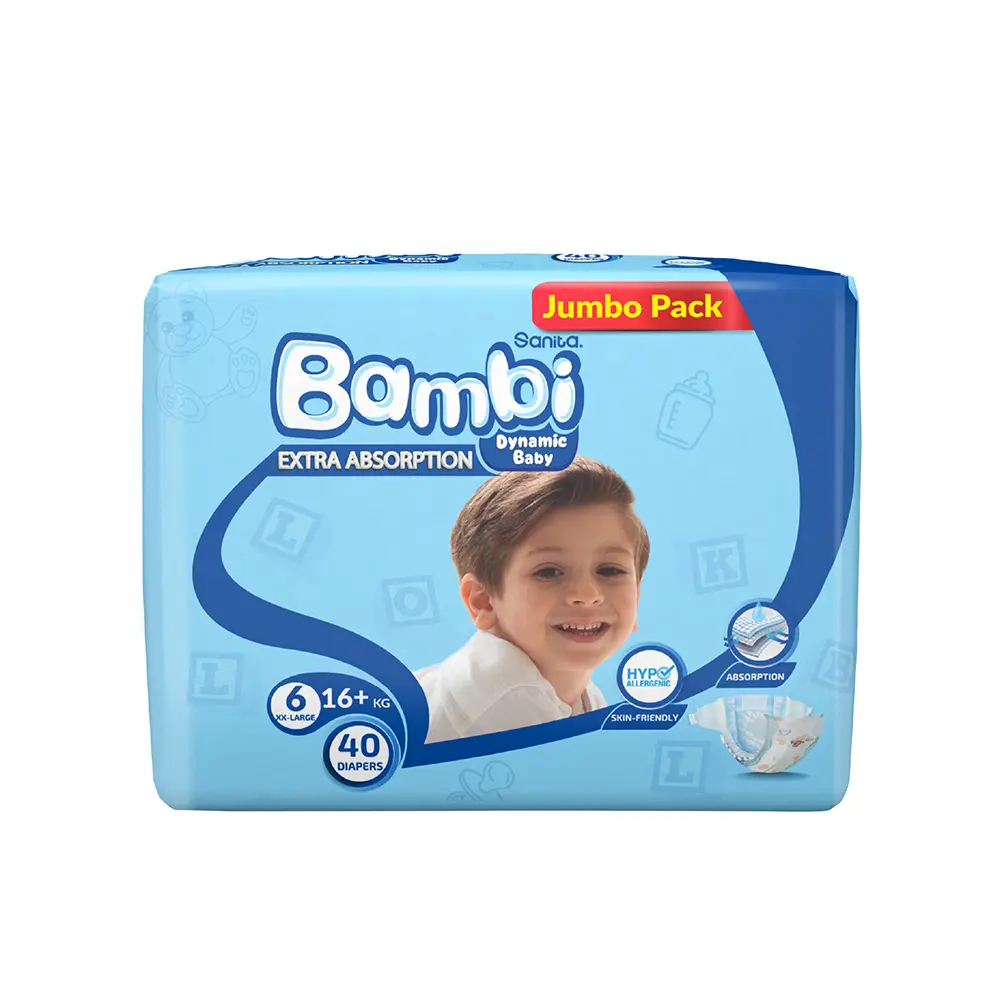 Sanita Bambi Size 6 XX-Large +18 kg 40 pcs - view 2
