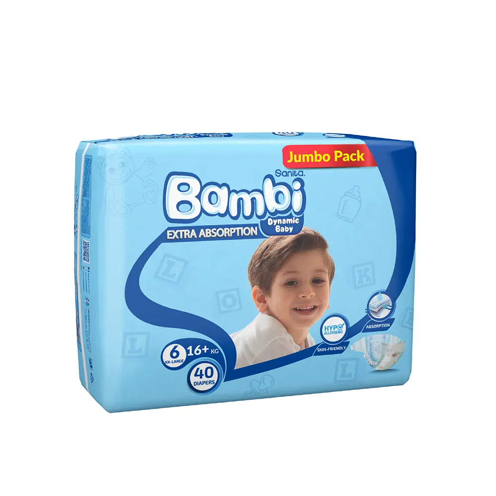 Sanita Bambi Size 6 XX-Large +18 kg 40 pcs - view 3