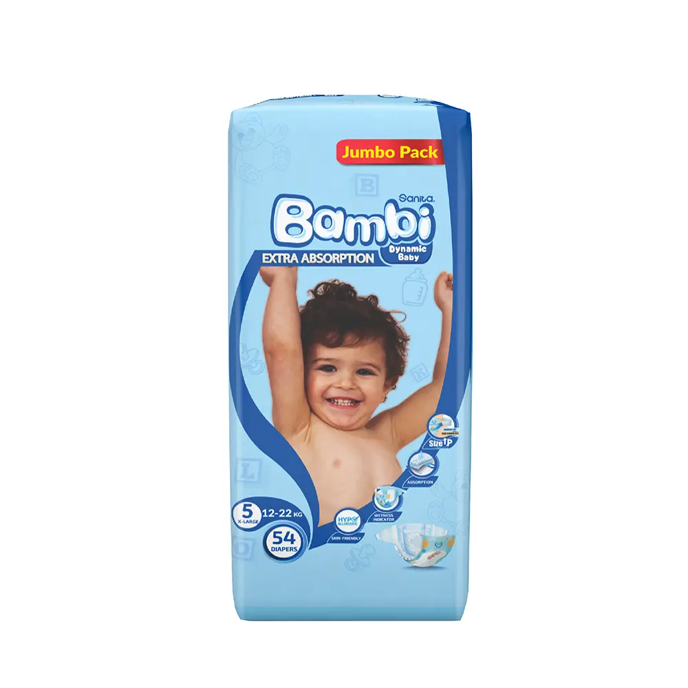 Sanita Bambi Size 5 X-Large 12-22 kg 54 pcs - view 2