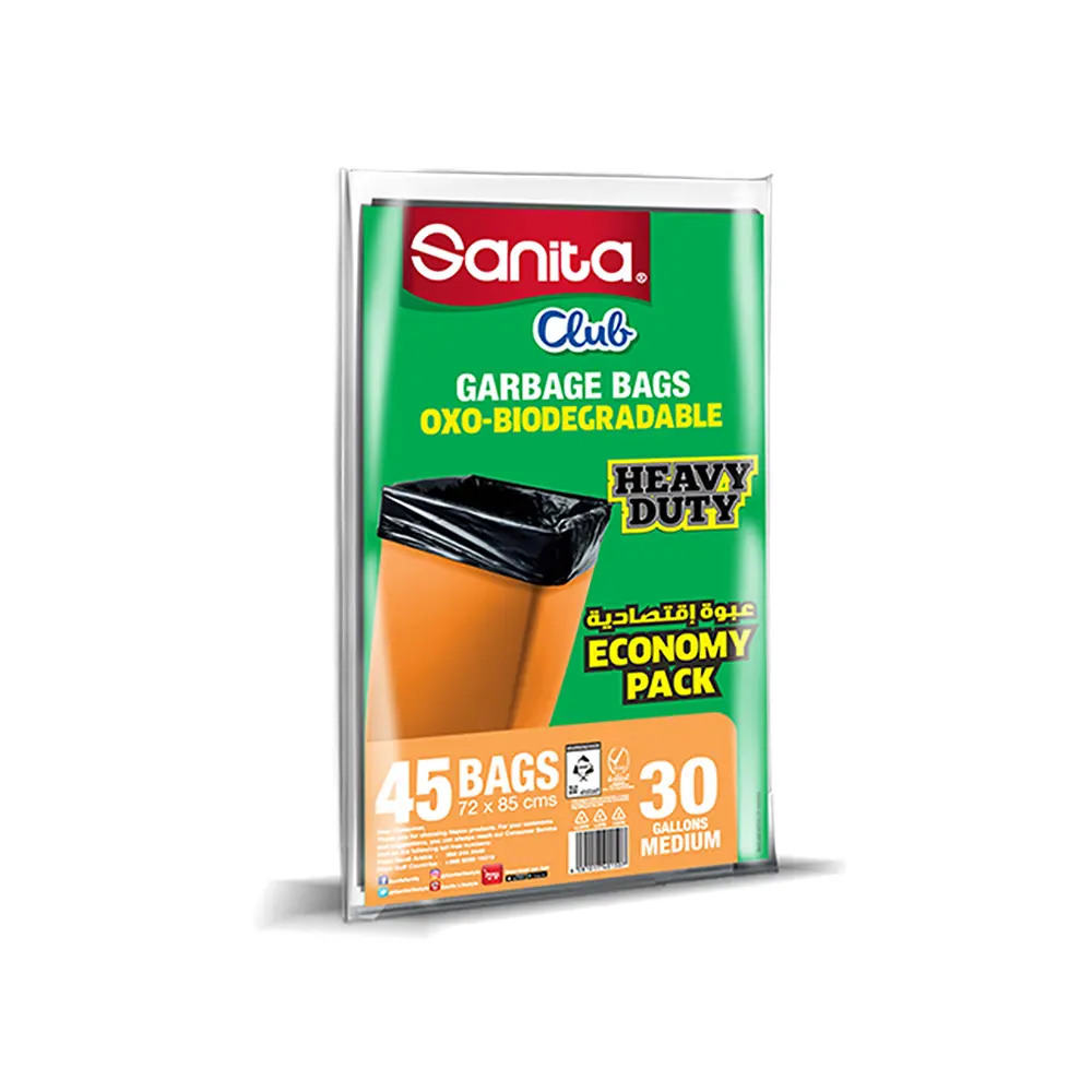 Sanita Club Garbage Bags 30 Gallons 45 Bags - view 1
