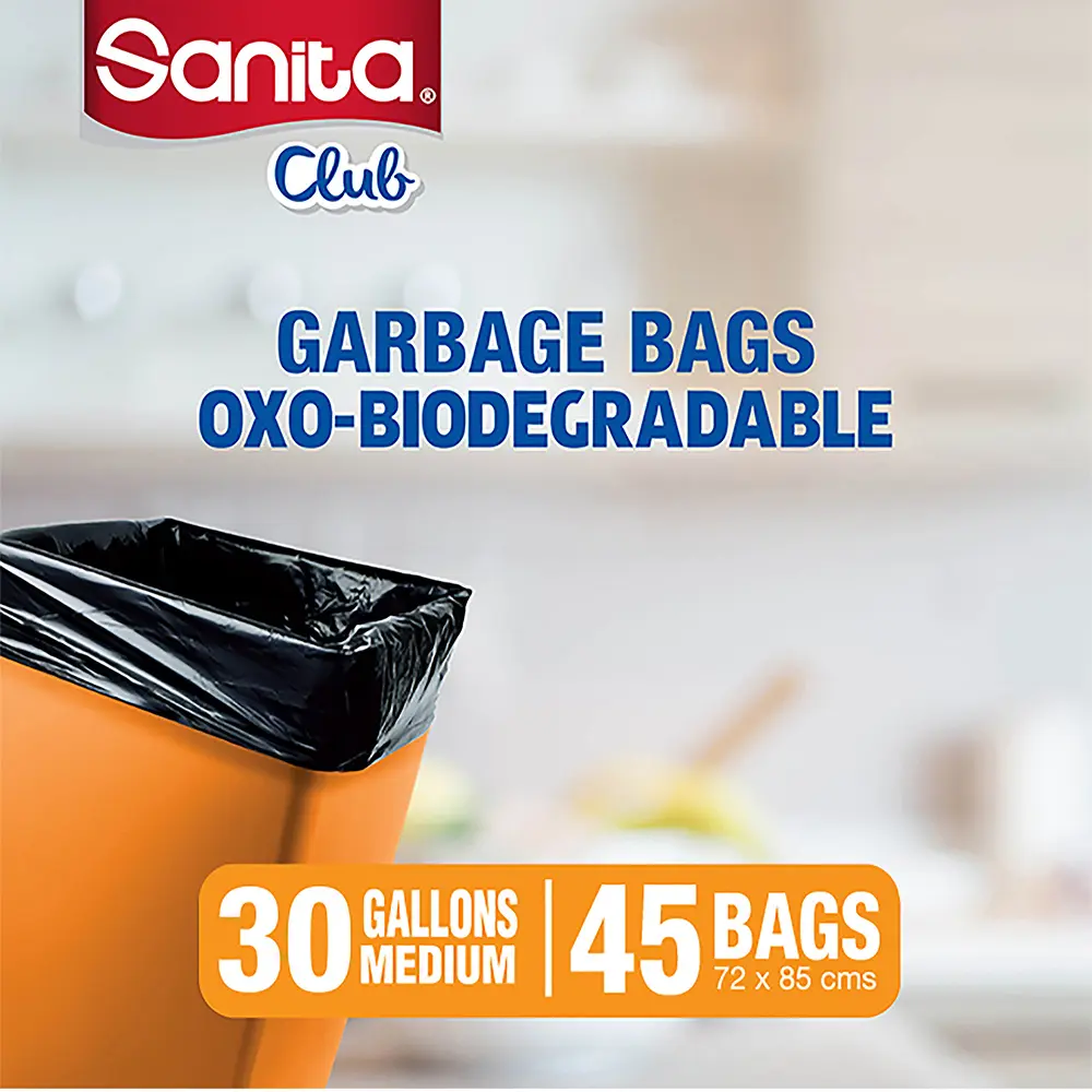 Sanita Club Garbage Bags 30 Gallons 45 Bags - view 4