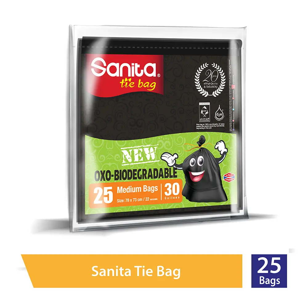 SanitaTrash Bag 30 Gallon 25 Bag - view 2