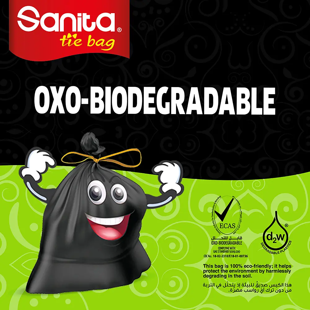 SanitaTrash Bag 55 Gallon 15 Bag - view 4