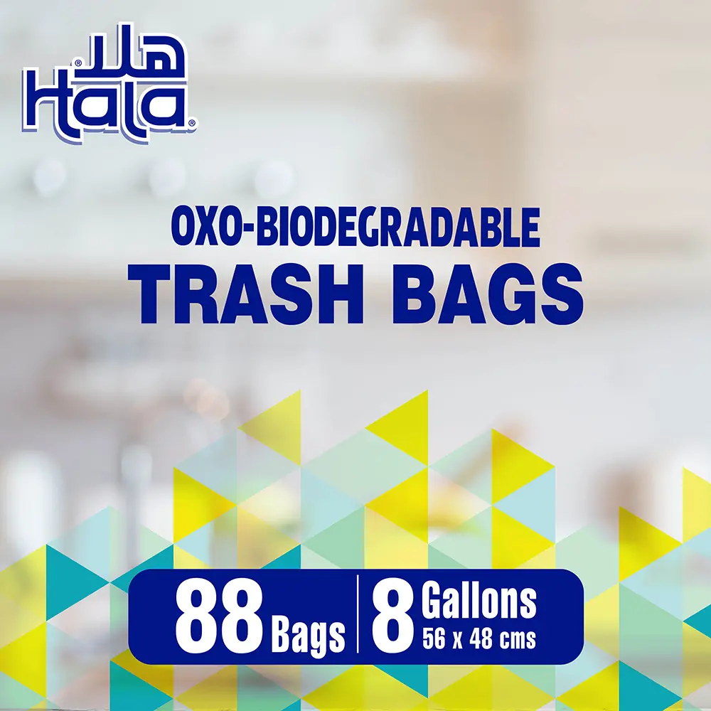 Hala Trash Bags 8 Gallons 88 pcs - view 3