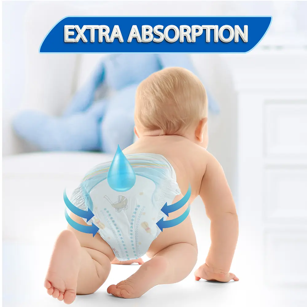Bambi Baby Diapers Large Super Pack S4 8-16kg 124 Pieces - view 10
