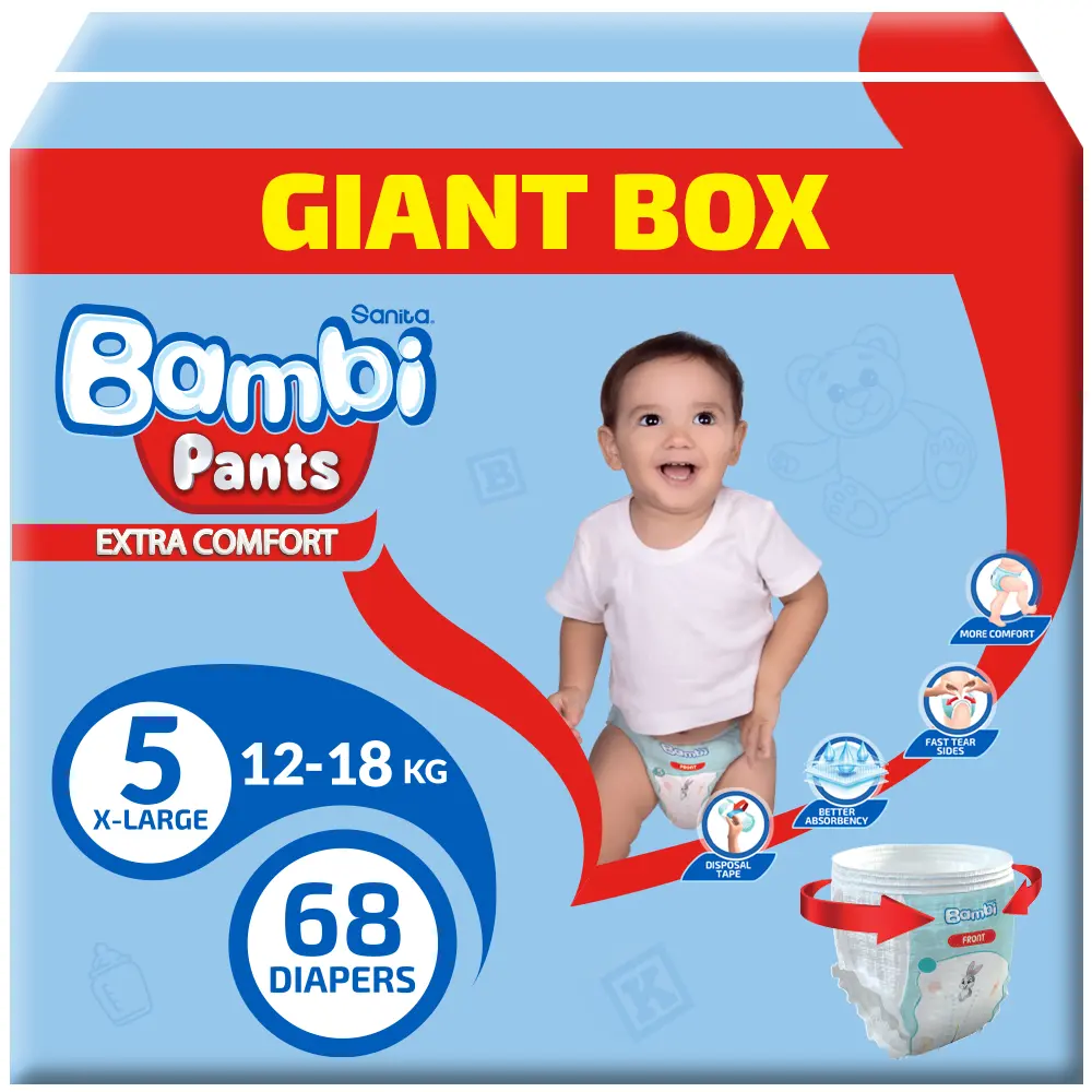 Bambi Pants Giant Box X-Large 12-18kg 68 Pants - view 11