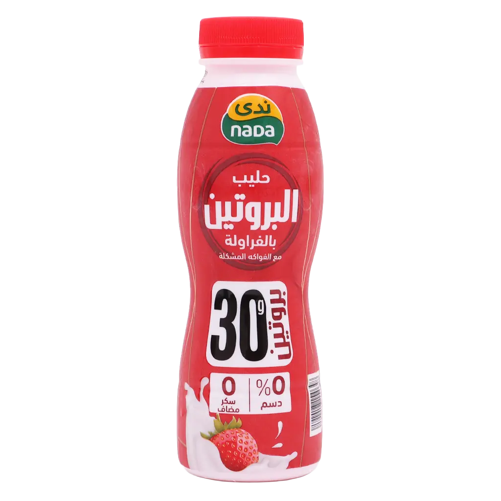 ندى حليب بروتين فراوله 320 مل - view 1