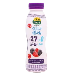 Nada Greek Yoghurt Drink 0% Fat  Blackberry & Raspberry  300 ml
