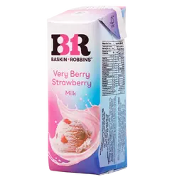 Baskin Robbins Strawberry Flavored Milk 180 ml