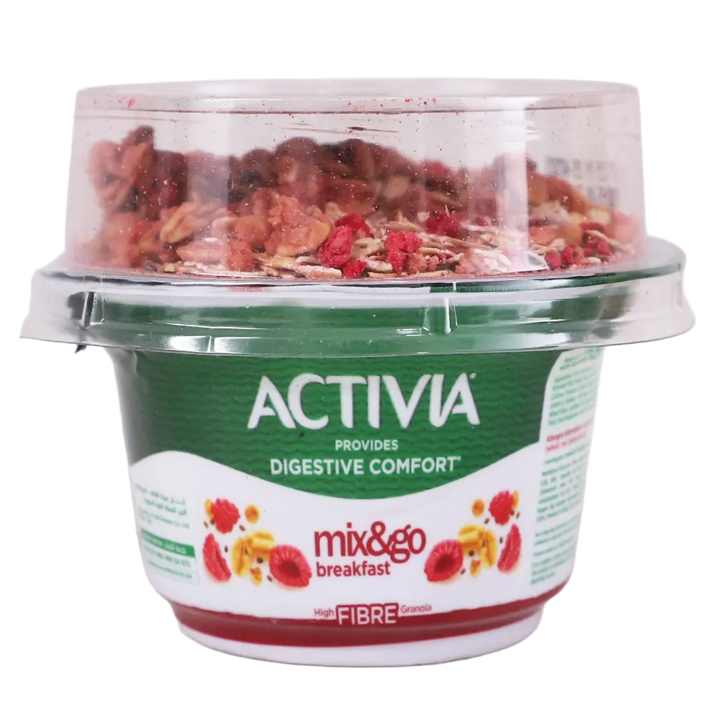 Activia Mix & Go Yoghurt Chia Raspberry 170 gm - view 3