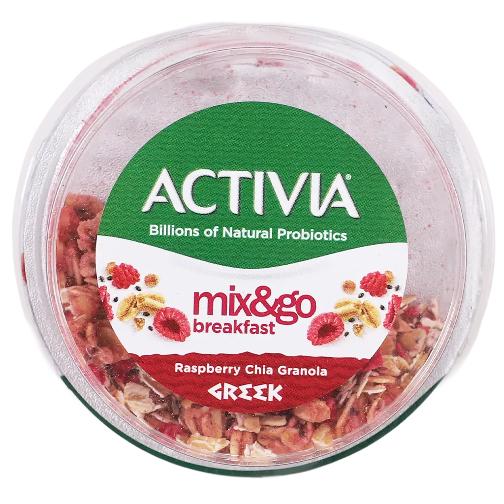 Activia Mix & Go Yoghurt Chia Raspberry 170 gm - view 5